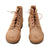 Original U.S. WWII M1943 Low Quarter Rough Cut Shoes by PANCO with Leather Laces - Size 7E - Rare Original Items