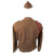Original U.S. WWII D-Day Named 907th Glider Field Artillery Battalion 101st Airborne Named Uniform with Bronze Star & Dog Tag - Albert J Revella Original Items