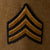 Original U.S. WWII Named 88th Glider Infantry Regiment 13th Airborne Division Uniform Jacket & Garrison Cap - Donald J. Smith Original Items
