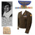 Original U.S. WWII Named 8th Air Force British-Made Ike Jacket of Bombardier Lieutenant Norman C. Dalton with Red Lining & Bullion Wings Original Items