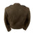 Original U.S. WWII Named 8th Air Force British-Made Ike Jacket of Bombardier Lieutenant Norman C. Dalton with Red Lining & Bullion Wings Original Items