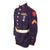Original U.S. WWII USMC 3rd Marine Division Dress Uniform Jacket & Trousers to Twice-Wounded Pacific Veteran - Unnamed Original Items