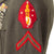 Original U.S. WWII Named USMC 2nd Marine Division Uniform & Garrison Cap - PFC & Band Member Ralph W. Warner, 2nd Marine Regiment Original Items