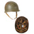Original U.S. WWII Named 29th Division Uniform & M1 Helmet Grouping with 29th ID Travel Map - John J. Kaluzne, 175th Infantry Regiment Original Items