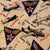 Original U.S. WWII 12th Air Force Aerial Gunner Uniform Grouping of Sergeant Bruce M. Farrell, 321st Bomb Group, 57th Bomb Wing with Bullion Patch & Wings Original Items