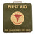 Original U.S. WWII Motor Vehicle 24-Unit Emergency First Aid Kit - EMPTY - Stock No. 9777100 Original Items