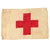 Original U.S. WWII Red Cross Flag & Medicine Lot with Poison Tincture Iodine - 19 x 27” Original Items