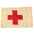 Original U.S. WWII Red Cross Flag & Medicine Lot with Poison Tincture Iodine - 19 x 27” Original Items