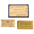 Original U.S. WWII Medical Equipment & Supplies Lot with 10 Carlisle Model First Aid Dressings in Box Original Items