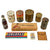 Original U.S. WWII Personal Effect Items Lot Including Sealed 1946 Bottle of Grapette Soda, Sealed Cream Corn & Various Ration Tins with Philip Morris Carton Original Items