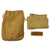 Original U.S. WWII Personal Effects Lot - Three Shaving Kits, Card Playing kit, and Ditty Bag with Accessories Original Items