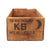 Original U.S. WWII K-Ration Crate by the American Chicle Company - Dated May 1943 Original Items