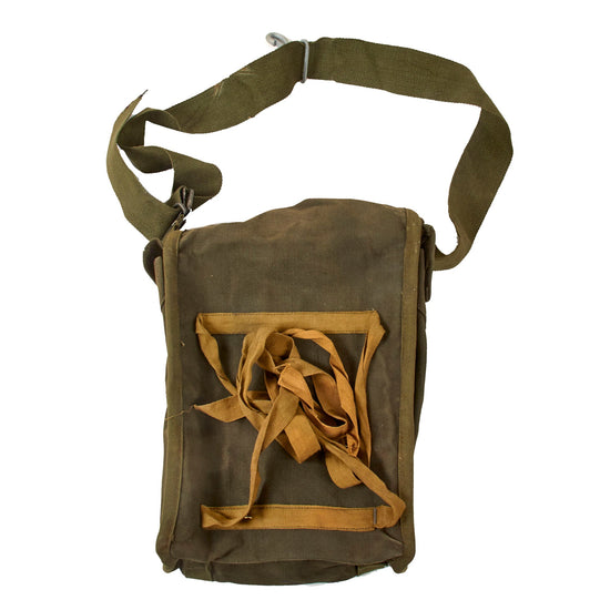 Original U.S. WWII Airborne Paratrooper Demolition Bag with Retained Hook Original Items
