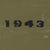 Original U.S. WWII Army Officer Folding Field Desk with Repaint and Original Books & QMC Tag Inside - 5 Books Original Items