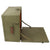 Original U.S. WWII Army Officer Folding Field Desk with Repaint and Original Books & QMC Tag Inside - 5 Books Original Items