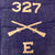 Original U.S. WWII Rare 327th Glider Infantry Regiment Swallowtail Guidon with  Airborne Christian Church 327th Glider Infantry Programs - Photo of 327th Guidons in Use Original Items