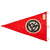 Original German WWII SA Vehicle Staff Car Pennant Flag with RZM A4 / 655 Tag - Unissued Original Items