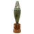 Original U.S. WWII  & Korean War 1944 Dated M49A2 60mm Deactivated Mortar Round with 1952 Dated Fuze on Display Base - Inert Original Items