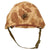 Original U.S. Korean War USMC McCord M1 Helmet with Westinghouse Liner & USMC Cover With Stenciled Eagle, Globe and Anchor Original Items