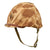 Original U.S. Korean War USMC McCord M1 Helmet with Westinghouse Liner & USMC Cover With Stenciled Eagle, Globe and Anchor Original Items