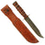 Original U.S. WWII KA-BAR Style Fighting Knife by Utica Cutlery Co. with Original Leather Sheath- Ca.1944-45 Original Items
