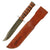 Original U.S. WWII KA-BAR Style Fighting Knife by Utica Cutlery Co. with Original Leather Sheath- Ca.1944-45 Original Items