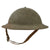 Original U.S. WWII 2nd  Ford Island Military Police M1917A1 Kelly Helmet with Textured Paint & Liner Original Items