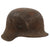 Original German WWII Luftwaffe M42 Single Decal Helmet Shell with 1940 Dated Line Band - ET64