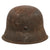 Original German WWII Luftwaffe M42 Single Decal Helmet Shell with 1940 Dated Line Band - ET64