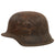 Original German WWII Luftwaffe M42 Single Decal Helmet Shell with 1940 Dated Line Band - ET64