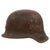 Original German WWII Luftwaffe M42 Single Decal Helmet Shell with 1940 Dated Line Band - ET64