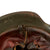 Original German WWII USGI Bring Back Large M42 Single Decal Army Heer Helmet with Damaged 1943 Dated 58cm Liner - Stamped EF66 Original Items