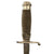 Original German WWII Police NCO's Degen Dress Sword Converted to Fighting Knife with Scabbard Original Items