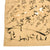 Original Japanese WWII Hand-Painted Silk Good Luck Flag of Samurai Kendo Bamboo Sword Fighter with Lots of Signatures & Page of Translations - 29 x 41” Original Items