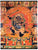 Original Japanese WWII Hand-Painted Silk Good Luck Flag with Lots of Signatures & Page of Translations - 28 x 32½” Original Items