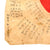 Original Japanese WWII Hand-Painted Silk Good Luck Flag with Lots of Family Signatures & Page of Translations - 26 x 29½” Original Items