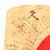 Original Japanese WWII Hand-Painted Silk Good Luck Flag with Lots of Family Signatures & Page of Translations - 26 x 29½” Original Items