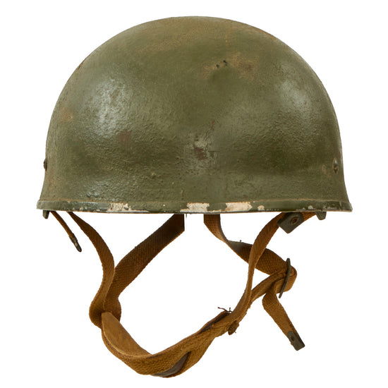 Original British WWII HSAT MKII Paratrooper Helmet By BMB with Rough Liner Original Items