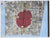 Original Japanese WWII Hand-Painted Silk Good Luck Flag with Lots of Well Wishes & Page of Translations - 28½ x 30” Original Items