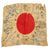 Original Japanese WWII Hand-Painted Silk Good Luck Flag with Lots of Well Wishes & Page of Translations - 28½ x 30” Original Items