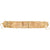 Original Japanese WWII Named Senninbari 1000 Stitch Belt with Temple Stamps & Kanji Inscriptions - 42” x 6” Original Items