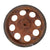 Original German WWII German Army SdKfz 251 Half Track Outer Road Wheel with Dunlop Rubber Tire Original Items