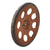 Original German WWII German Army SdKfz 251 Half Track Outer Road Wheel with Dunlop Rubber Tire Original Items