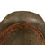 Original Imperial German Green Forest Splotch Camouflage-Painted M16 Stahlhelm Helmet Shell with M17 Liner Band - Marked “Bell” L64 Original Items