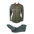 Original German WWII Early Heer Army Artillery Unterfeldwebel NCO M35 Waffenrock Dress Tunic with Breeches and Marksmanship Lanyard Original Items