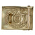 Original German WWII Early SS EM/NCO Nickel Belt Buckle by Overhoff & Cie of Lüdenscheid - Schutzstaffel Original Items
