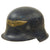 Original German WWII Early M34 Civic Square Dip Luftschutz Air Defense Steel Helmet - Size 57cm Liner Original Items