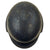 Original German WWII Early M34 Civic Square Dip Luftschutz Air Defense Steel Helmet - Size 57cm Liner Original Items