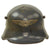 Original German Pre-WWII Early Commercially Manufactured M1916 Police Helmet Converted to Luftschutz Helmet - Shell size 66 Original Items