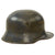 Original German Pre-WWII Early Commercially Manufactured M1916 Police Helmet Converted to Luftschutz Helmet - Shell size 66 Original Items
